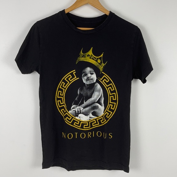 ✨3/$25✨ The Notorious B I G - Biggie Smalls Crown Graphic Tee
